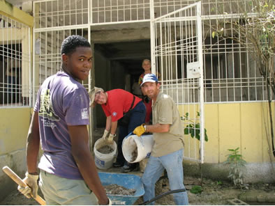 Haiti volunteers